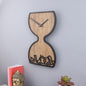 Luxurious 16-Inch Brown Timer Wall Clock