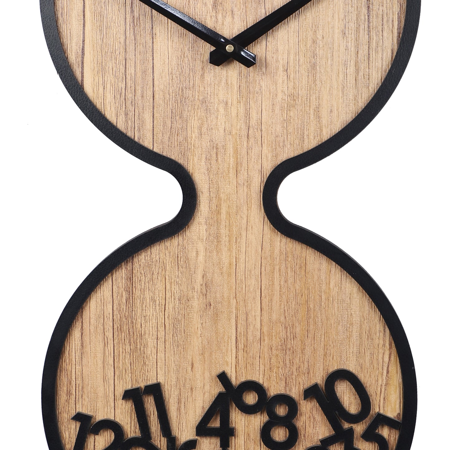 Luxurious 16-Inch Brown Timer Wall Clock